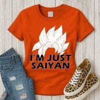 I'm Just Saiyan Women's T-Shirt thumb 3