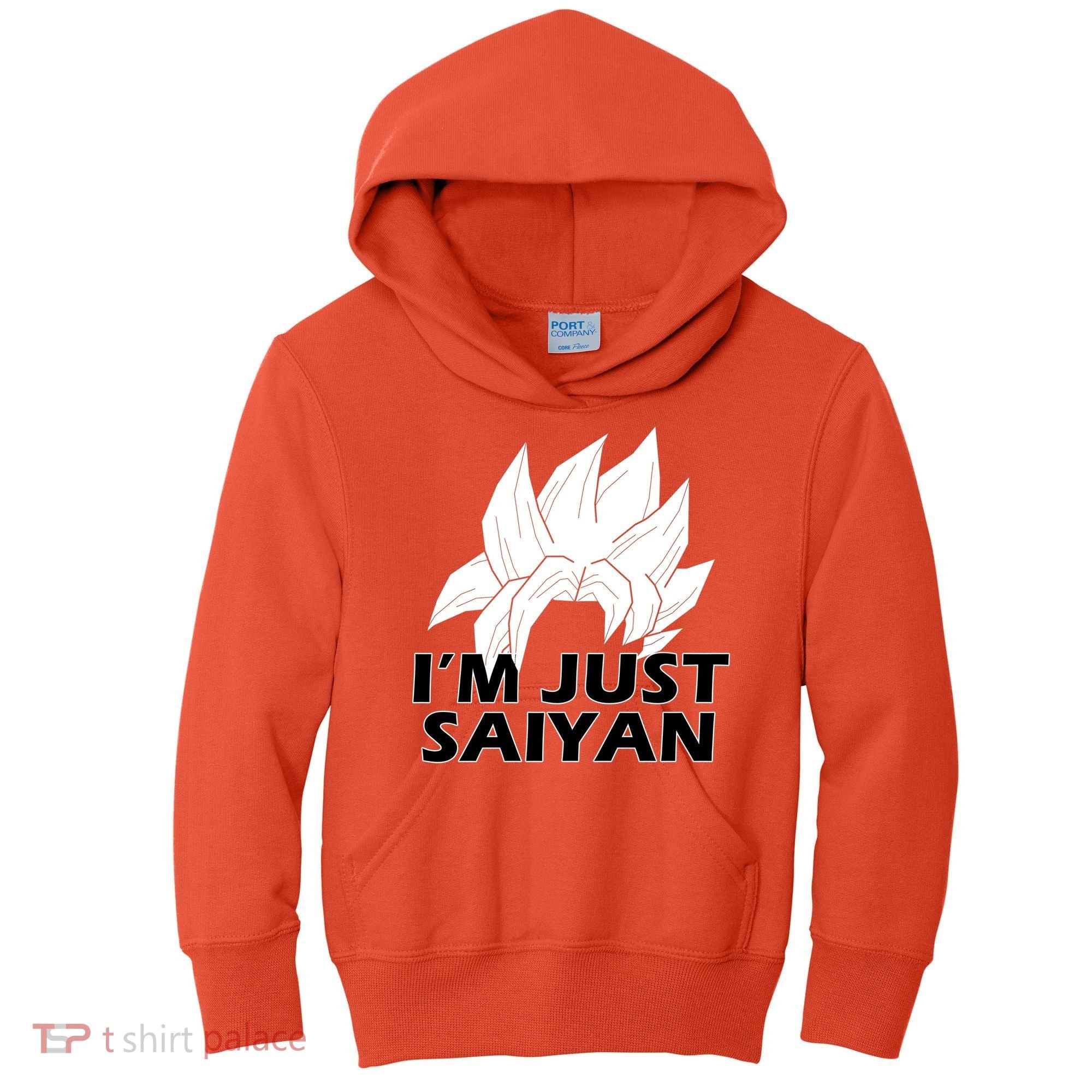 I'm Just Saiyan Kids Hoodie