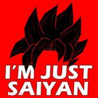 I'm Just Saiyan Santa Hat thumb 1