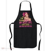 I'm Living My Best Life I A'int Going Back And Fourth Apron thumb 0