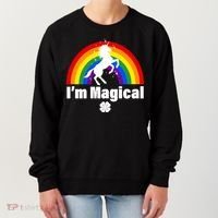 I'm Magical Clover Unicorn Women's Sweatshirt thumb 0