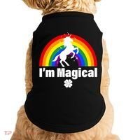 I'm Magical Clover Unicorn Doggie Tank thumb 0