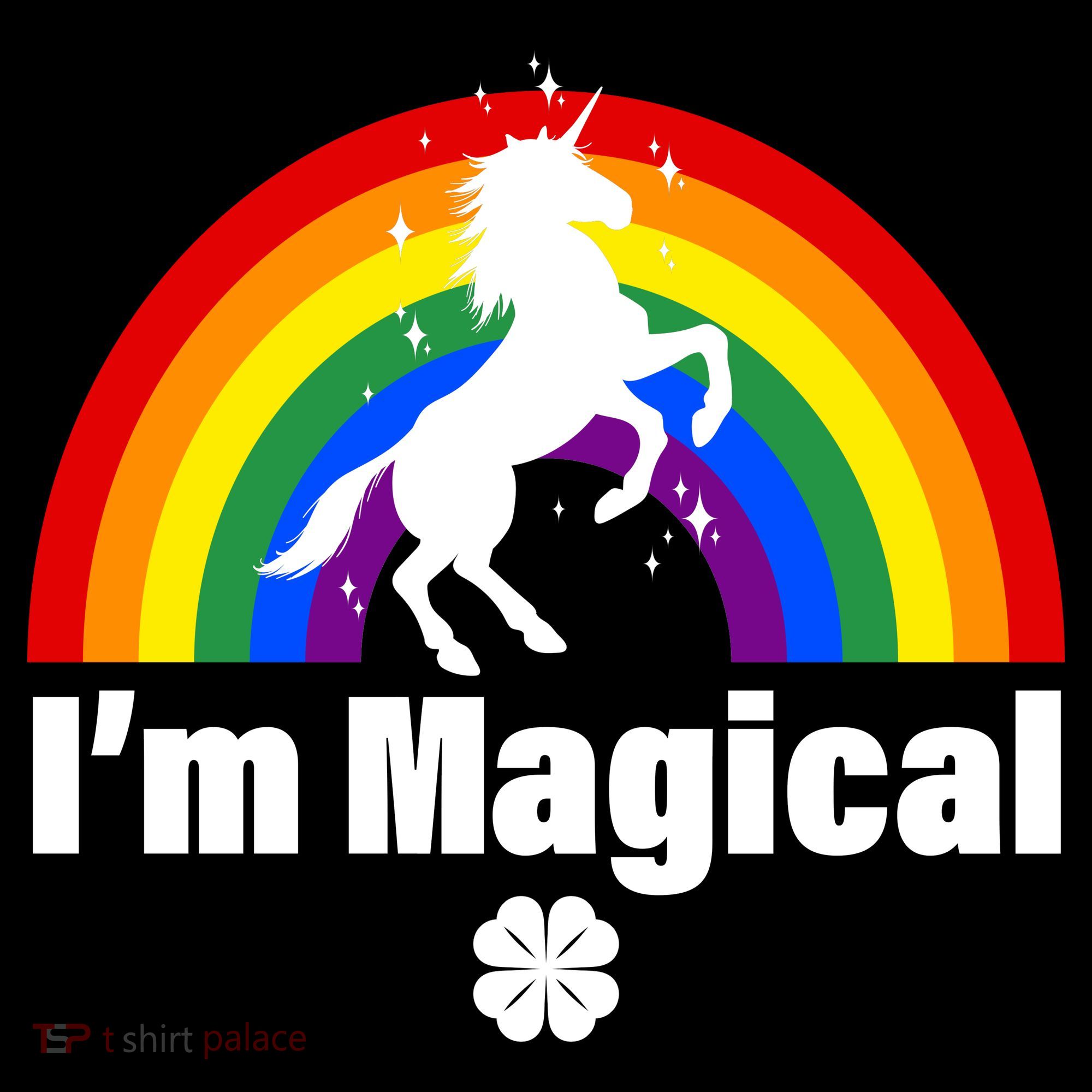 I'm Magical Clover Unicorn Bucket Hat