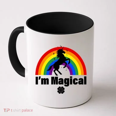 I'm Magical Clover Unicorn Coffee Mug