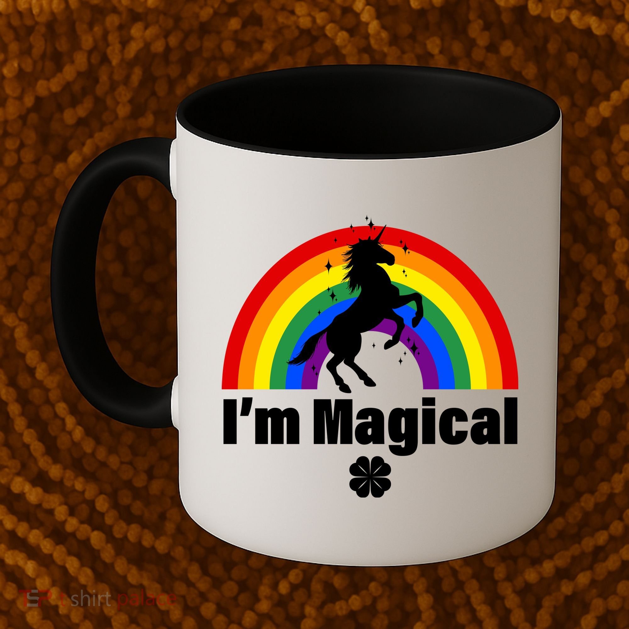 I'm Magical Clover Unicorn Coffee Mug