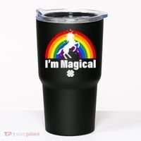 I'm Magical Clover Unicorn Tumbler thumb 0
