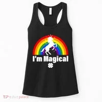 I'm Magical Clover Unicorn Women's Tank Top thumb 0