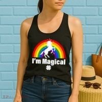 I'm Magical Clover Unicorn Women's Tank Top thumb 2