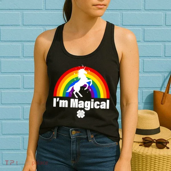 I'm Magical Clover Unicorn Women's Tank Top