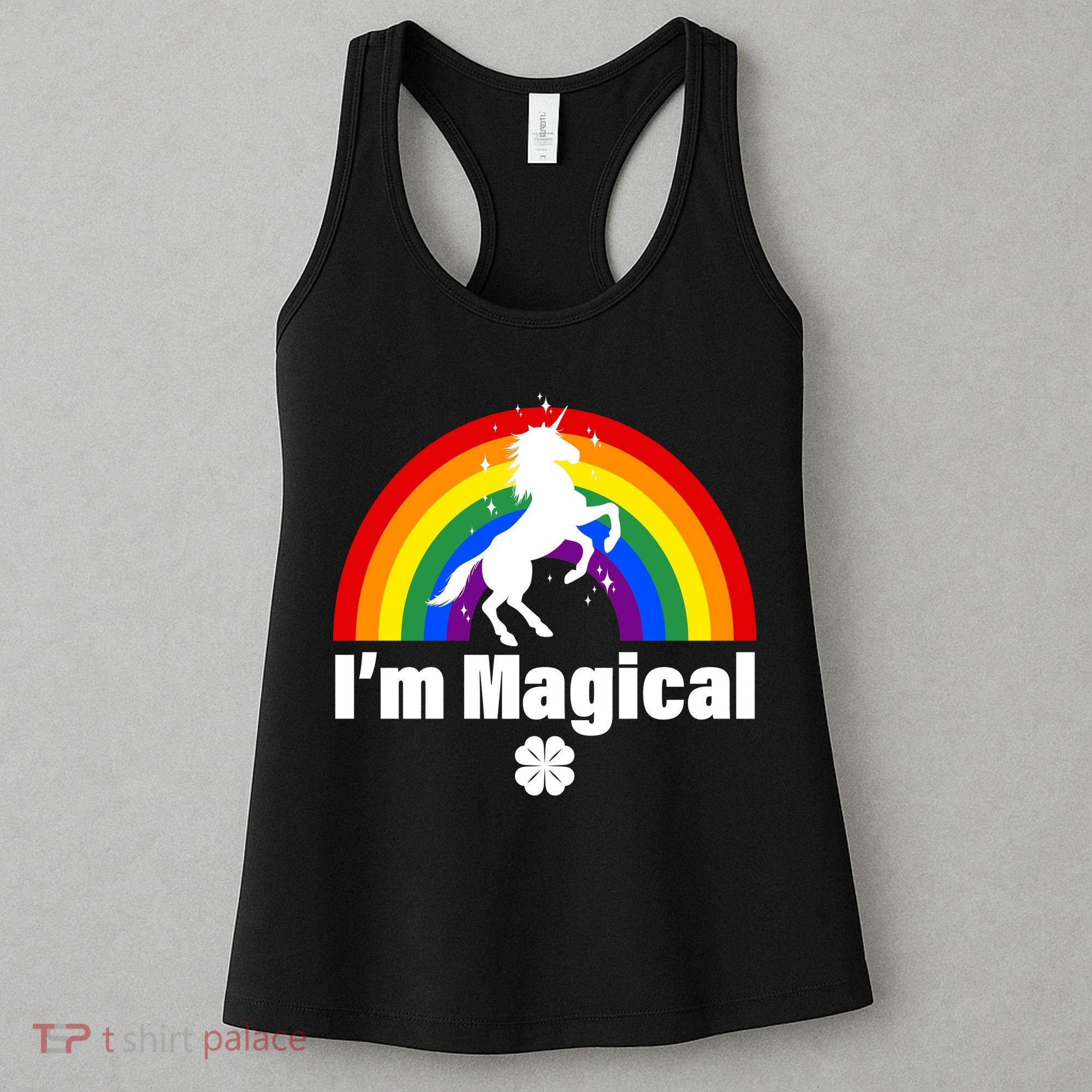 I'm Magical Clover Unicorn Women's Tank Top