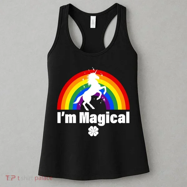 I'm Magical Clover Unicorn Women's Tank Top