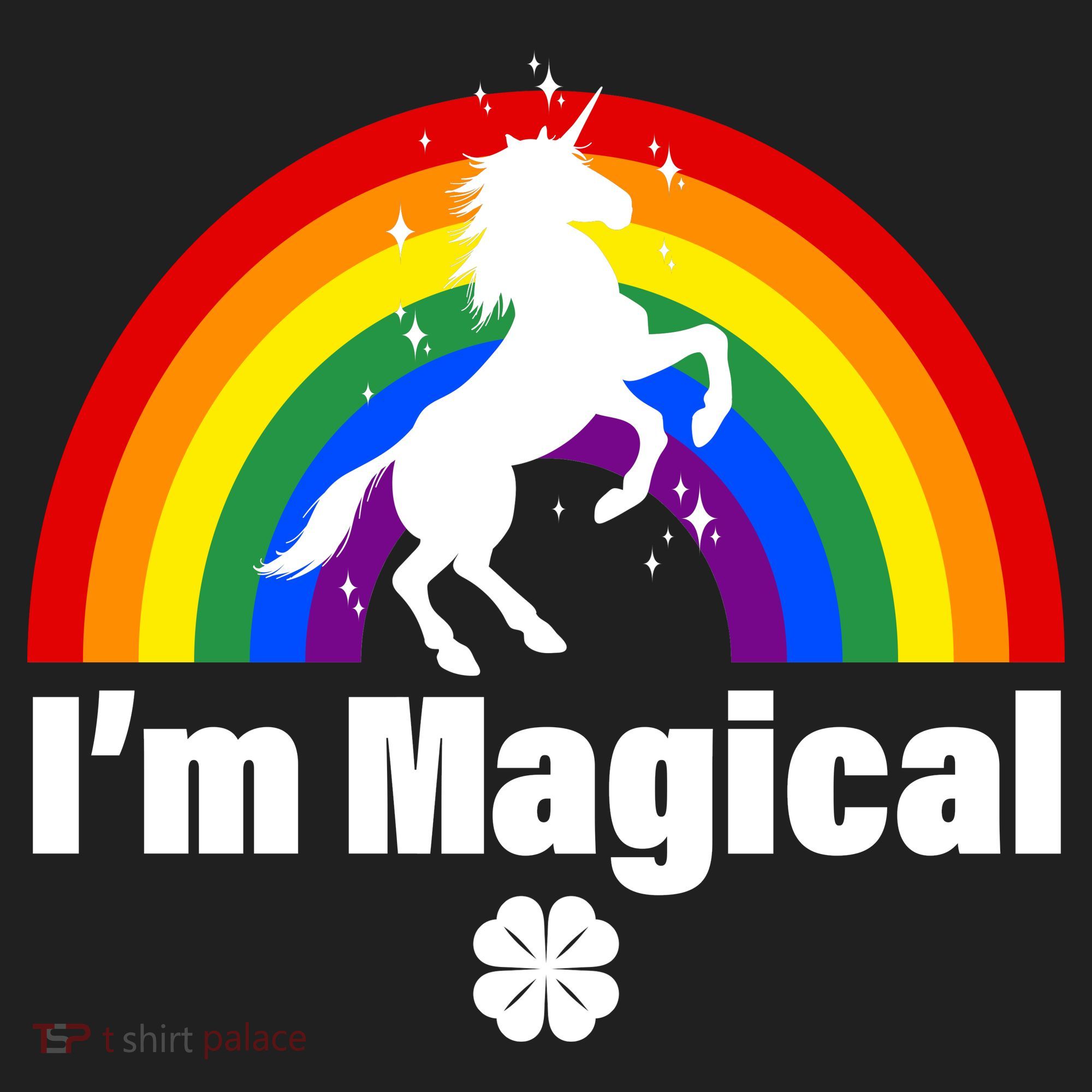 I'm Magical Clover Unicorn Hat