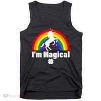 I'm Magical Clover Unicorn Tank Top thumb 0
