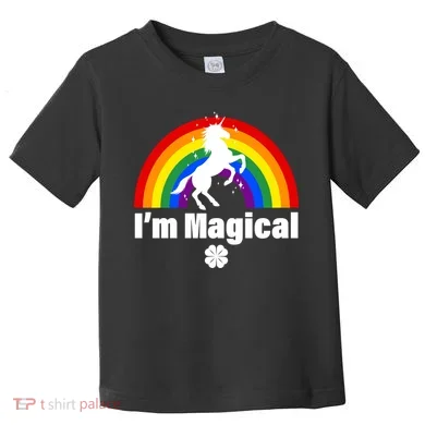 I'm Magical Clover Unicorn Toddler T-Shirt