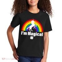 I'm Magical Clover Unicorn Kids T-Shirt thumb 2