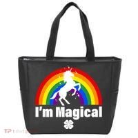 I'm Magical Clover Unicorn Tote Bag thumb 0