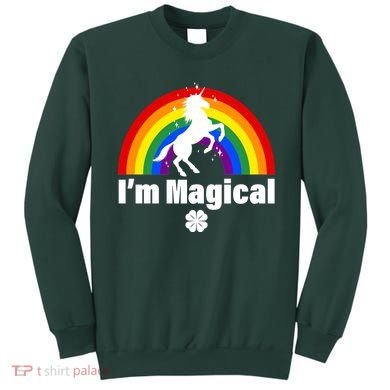 I'm Magical Clover Unicorn Sweatshirt