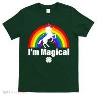 I'm Magical Clover Unicorn T-Shirt thumb 0