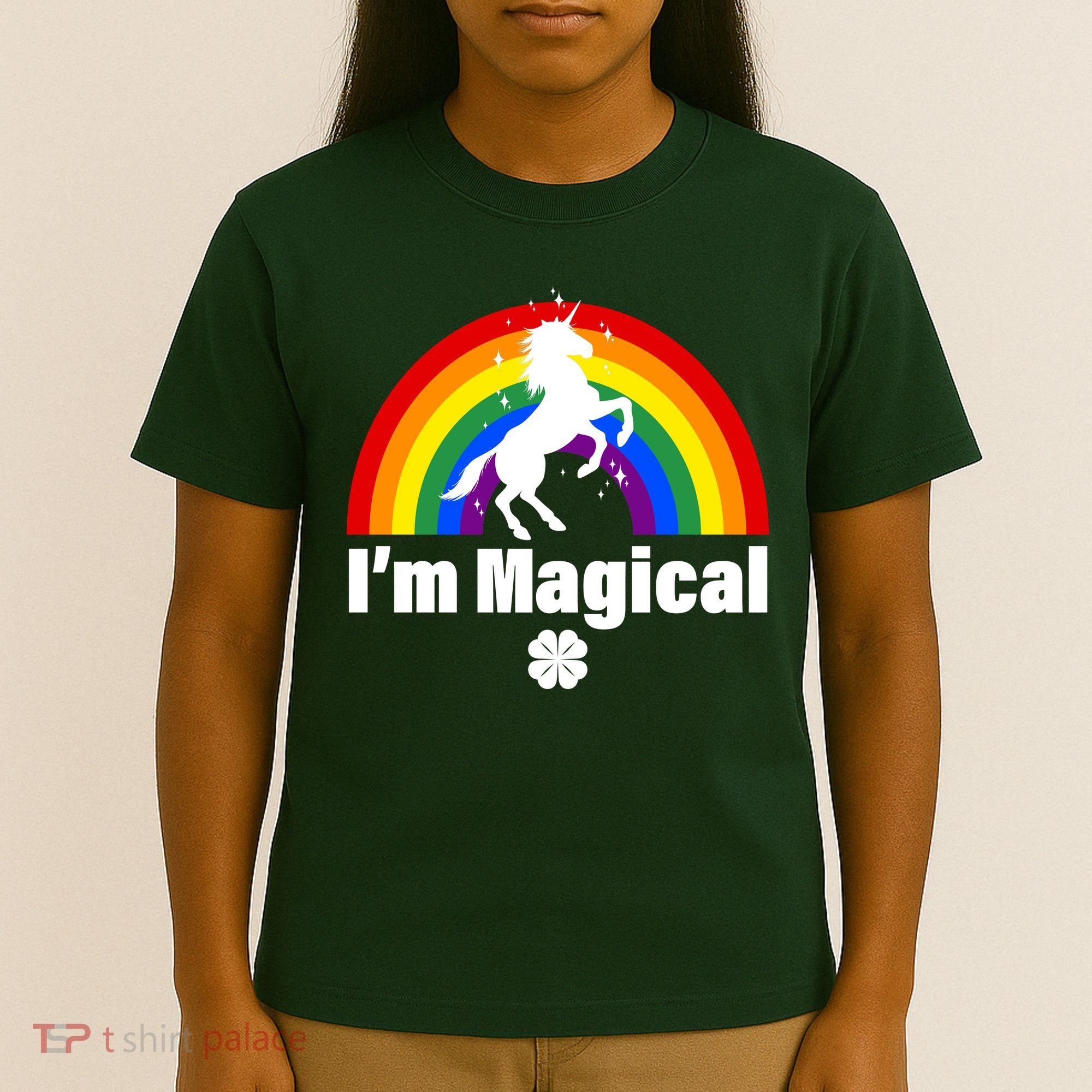 I'm Magical Clover Unicorn T-Shirt