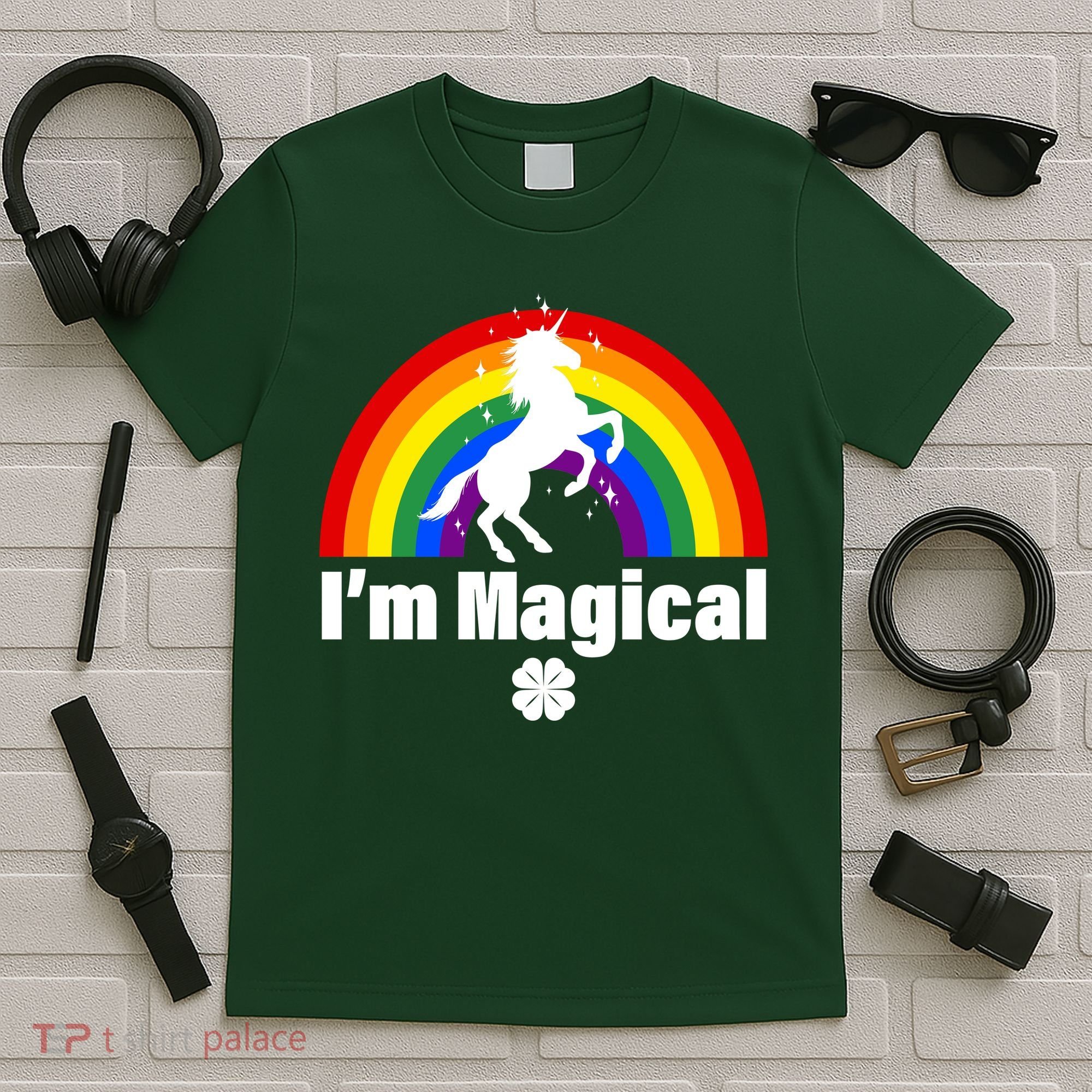 I'm Magical Clover Unicorn T-Shirt