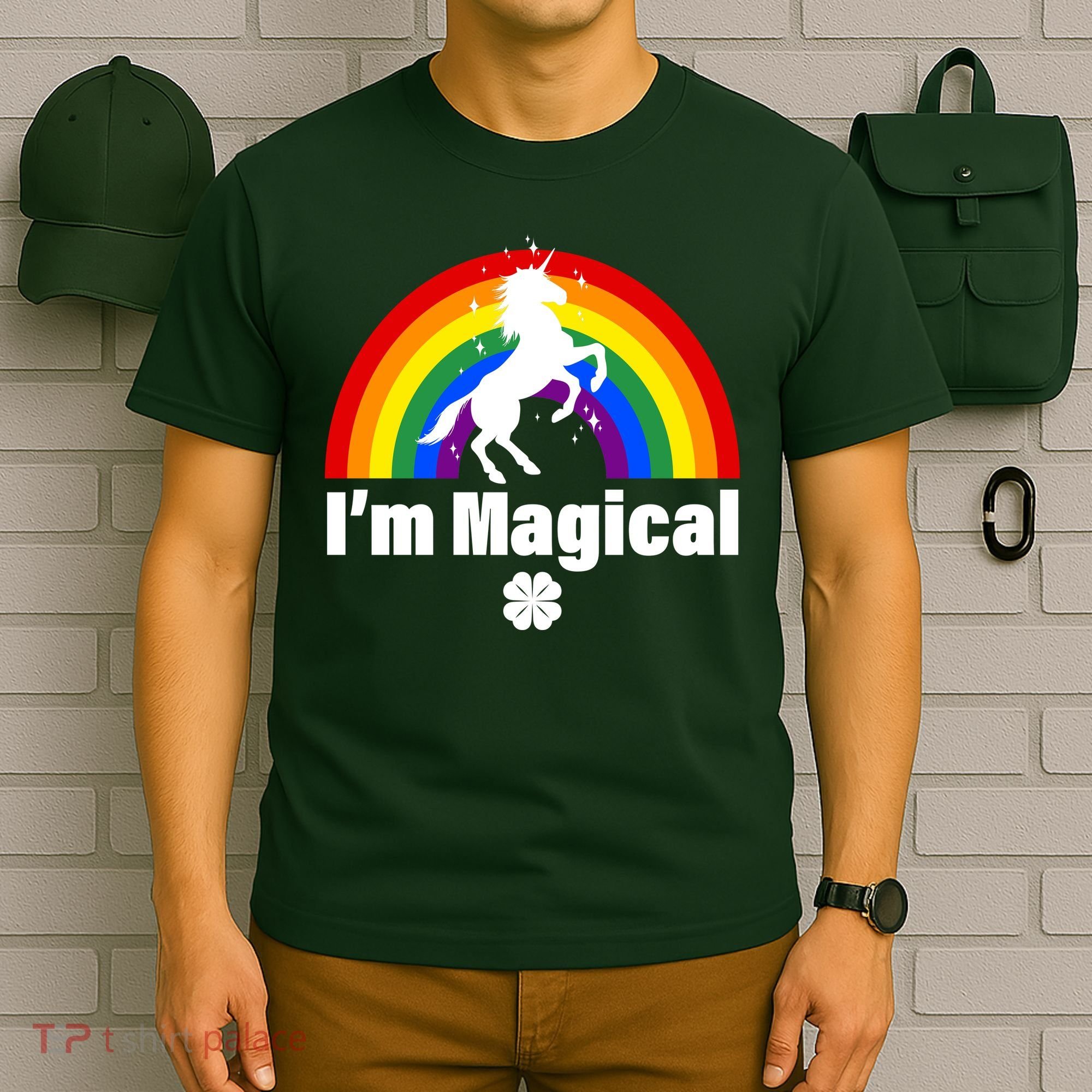 I'm Magical Clover Unicorn T-Shirt