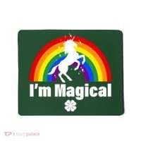 I'm Magical Clover Unicorn Mousepad thumb 0