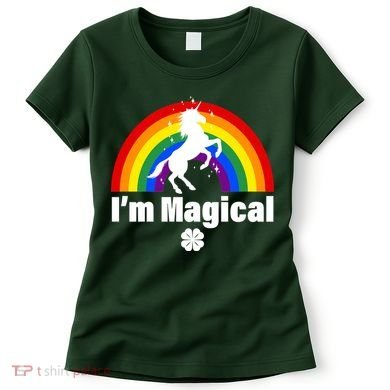 I'm Magical Clover Unicorn Women's T-Shirt