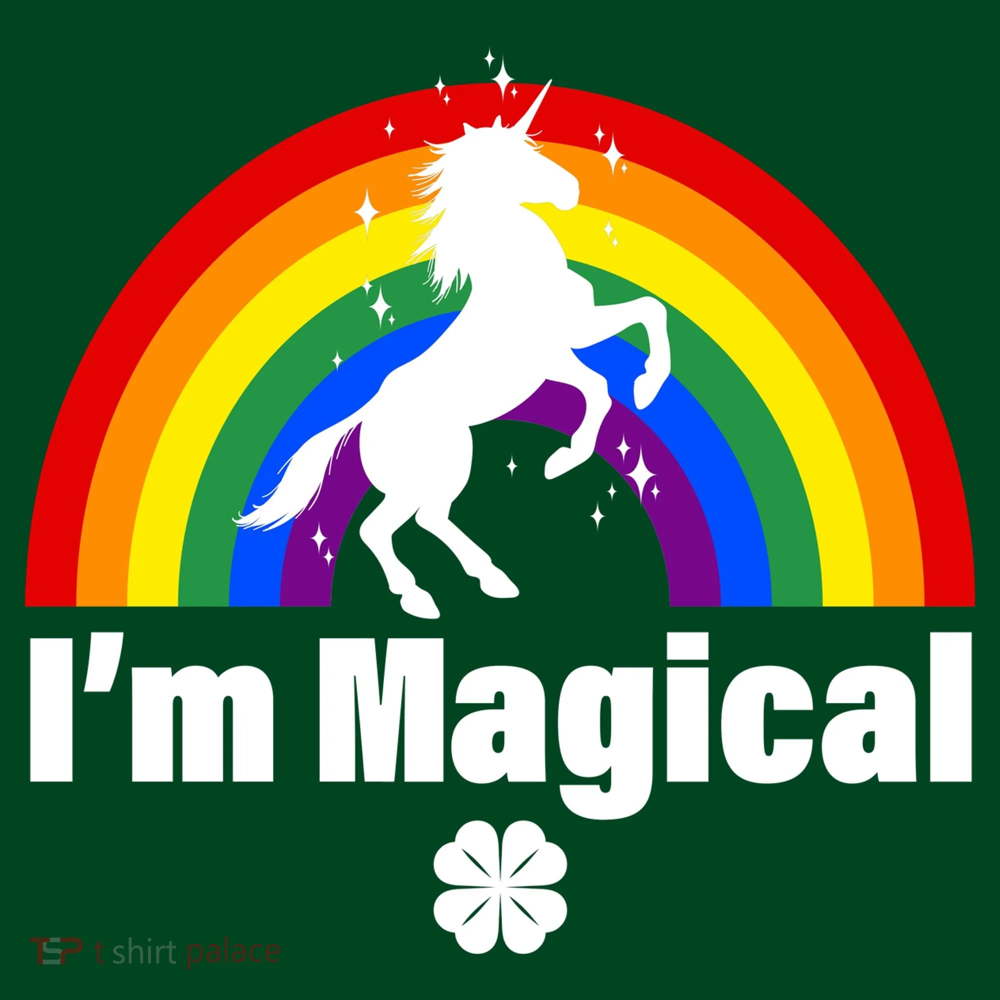 I'm Magical Clover Unicorn Women's T-Shirt
