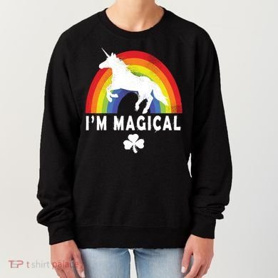 I'm Magical Unicorn Funny St. Patrick's Day Women's Sweatshirt
