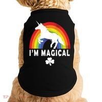 I'm Magical Unicorn Funny St. Patrick's Day Doggie Tank thumb 0