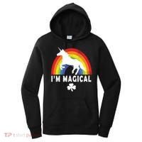 I'm Magical Unicorn Funny St. Patrick's Day Women's Hoodie thumb 0