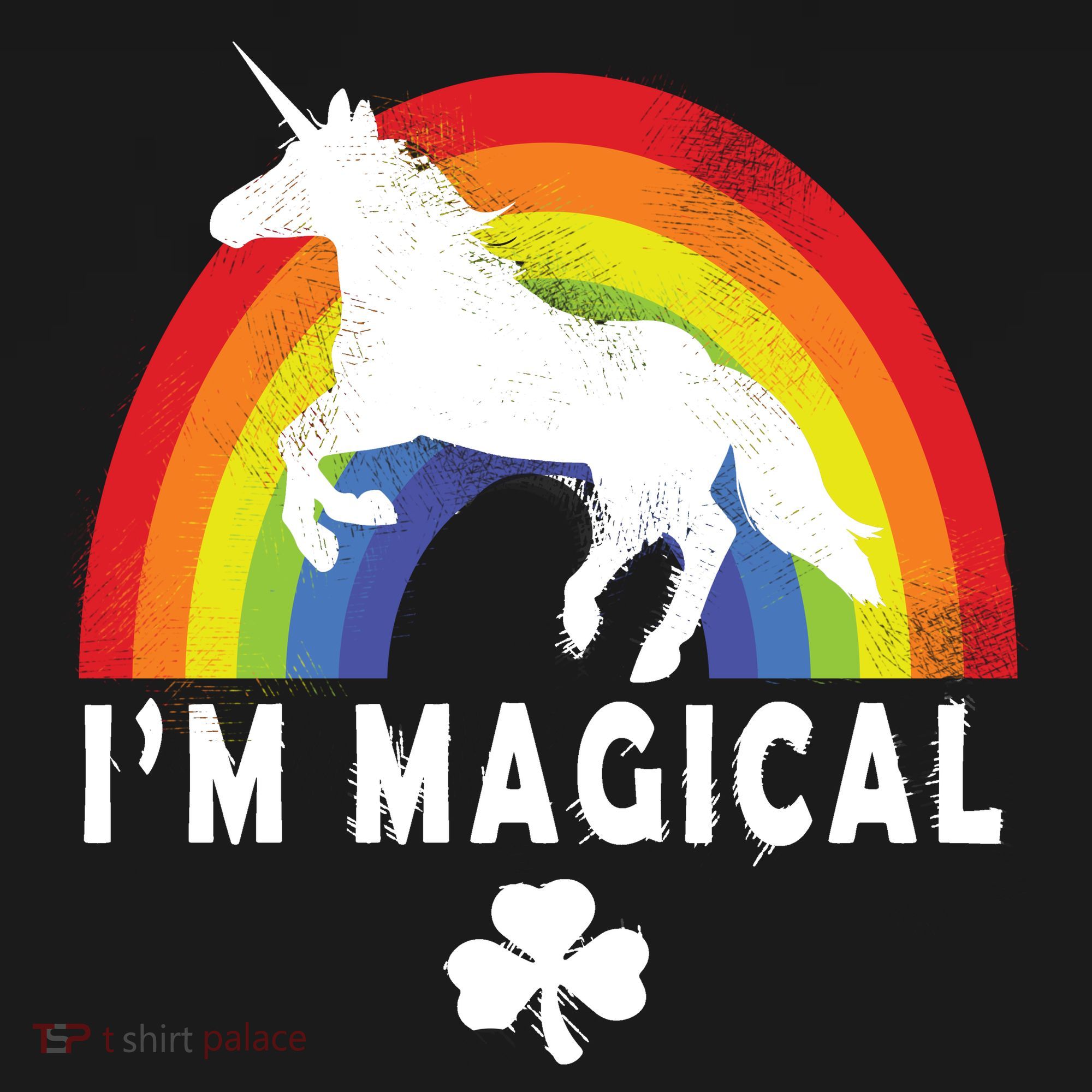 I'm Magical Unicorn Funny St. Patrick's Day Women's Hoodie