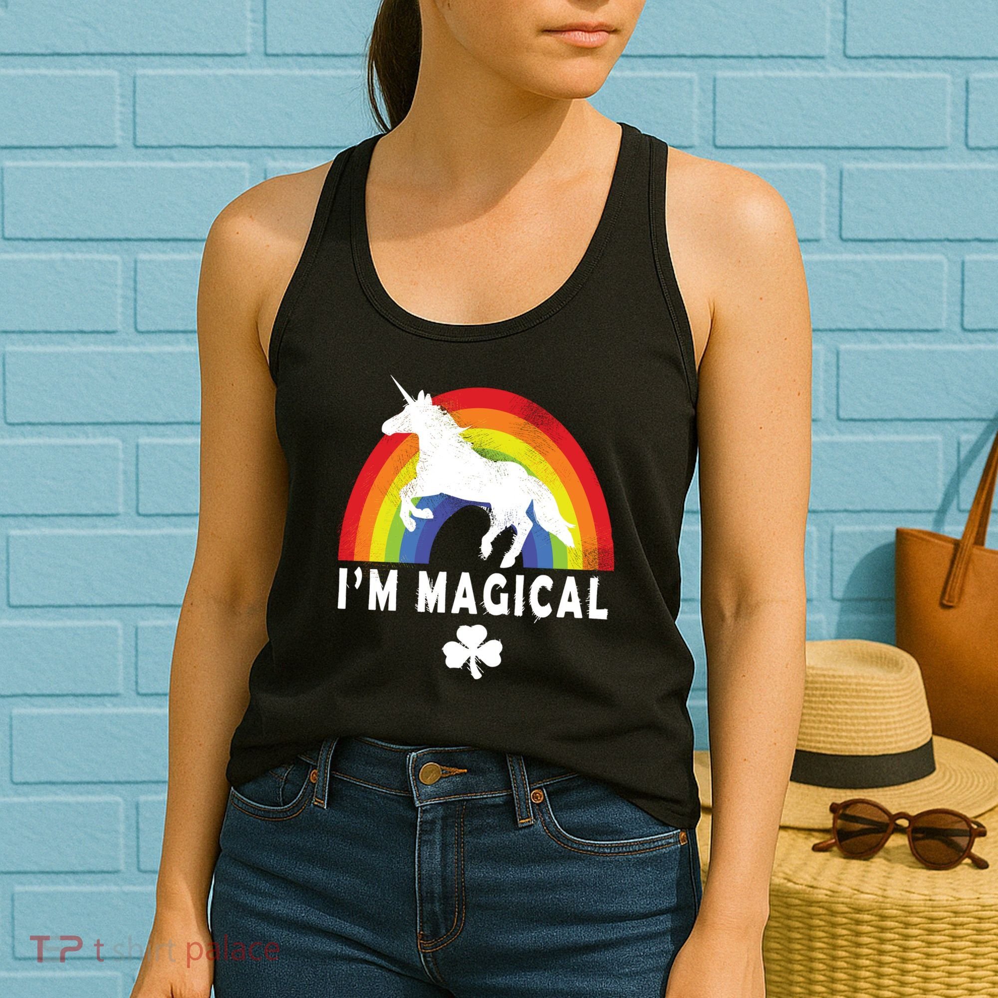 I'm Magical Unicorn Funny St. Patrick's Day Women's Tank Top
