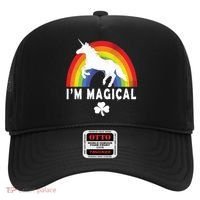 I'm Magical Unicorn Funny St. Patrick's Day Hat thumb 0