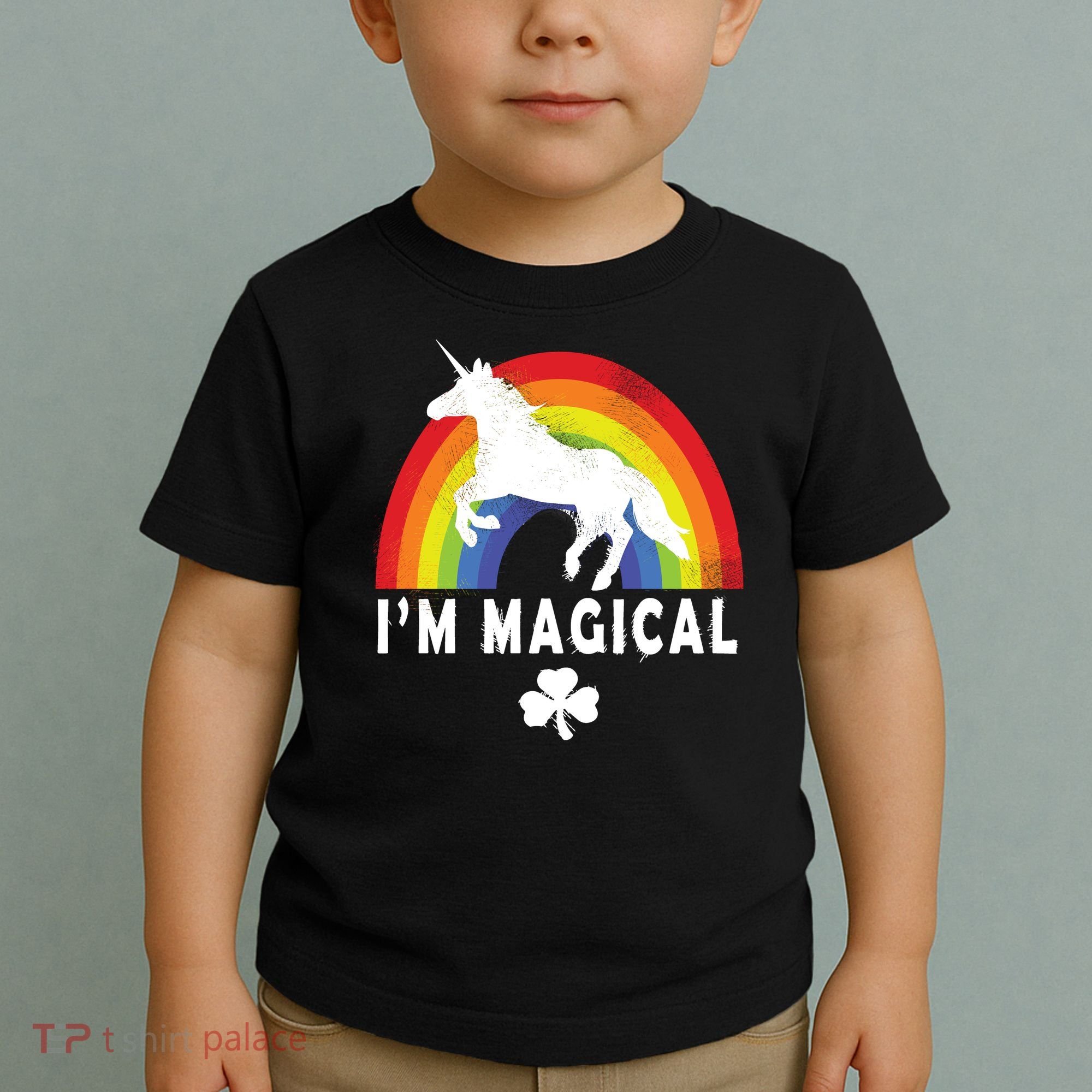 I'm Magical Unicorn Funny St. Patrick's Day Toddler T-Shirt
