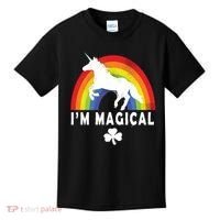 I'm Magical Unicorn Funny St. Patrick's Day Kids T-Shirt thumb 0