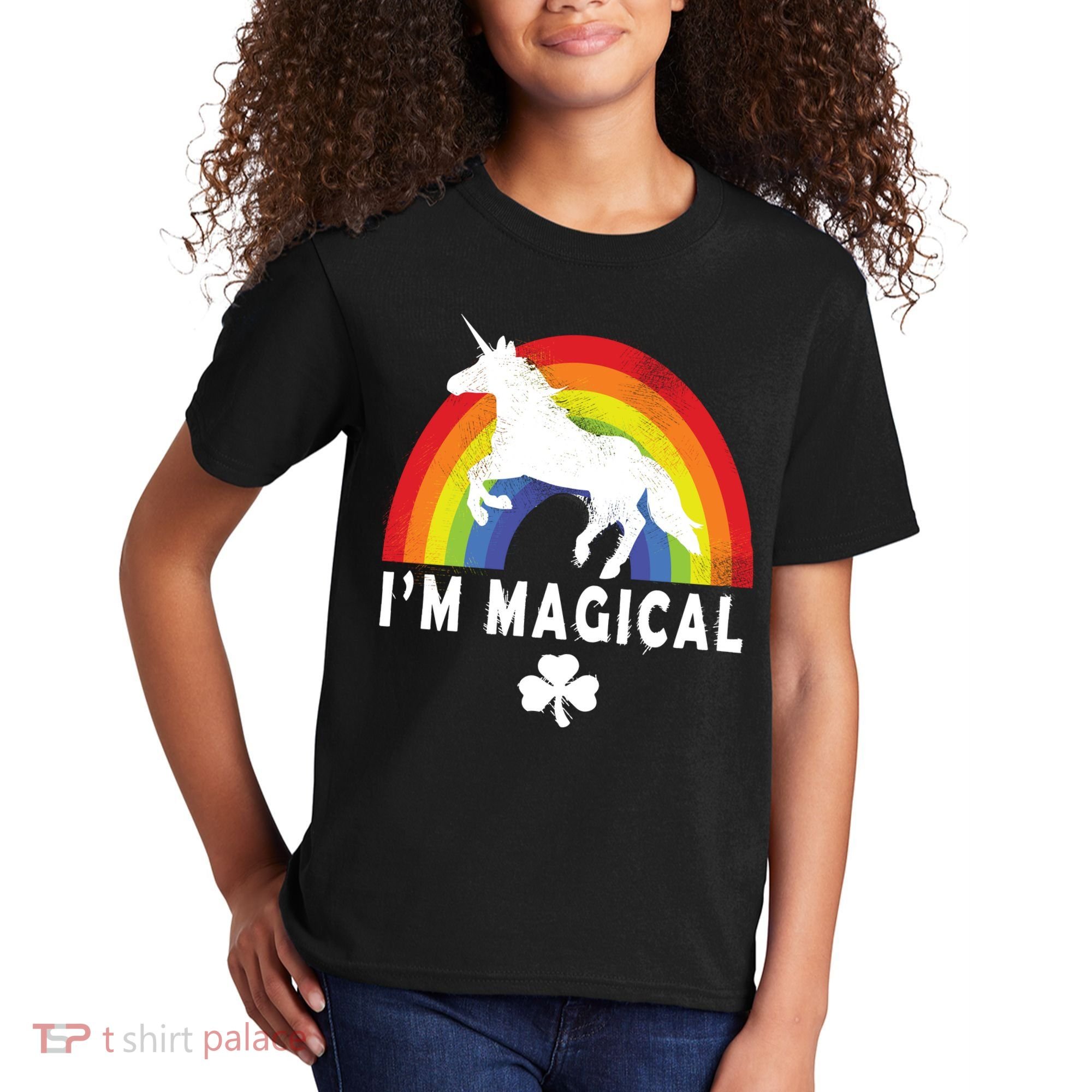 I'm Magical Unicorn Funny St. Patrick's Day Kids T-Shirt