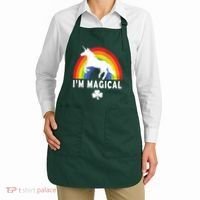 I'm Magical Unicorn Funny St. Patrick's Day Apron thumb 2
