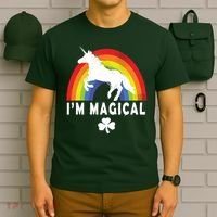 I'm Magical Unicorn Funny St. Patrick's Day T-Shirt thumb 6