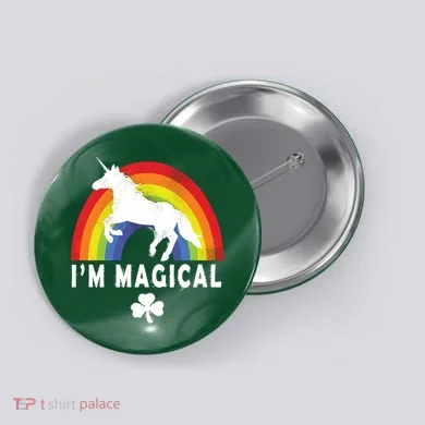 I'm Magical Unicorn Funny St. Patrick's Day Button