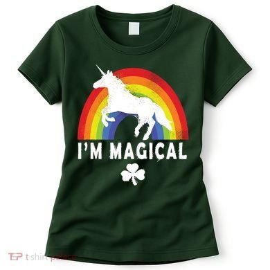 I'm Magical Unicorn Funny St. Patrick's Day Women's T-Shirt