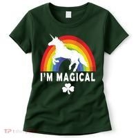 I'm Magical Unicorn Funny St. Patrick's Day Women's T-Shirt thumb 0