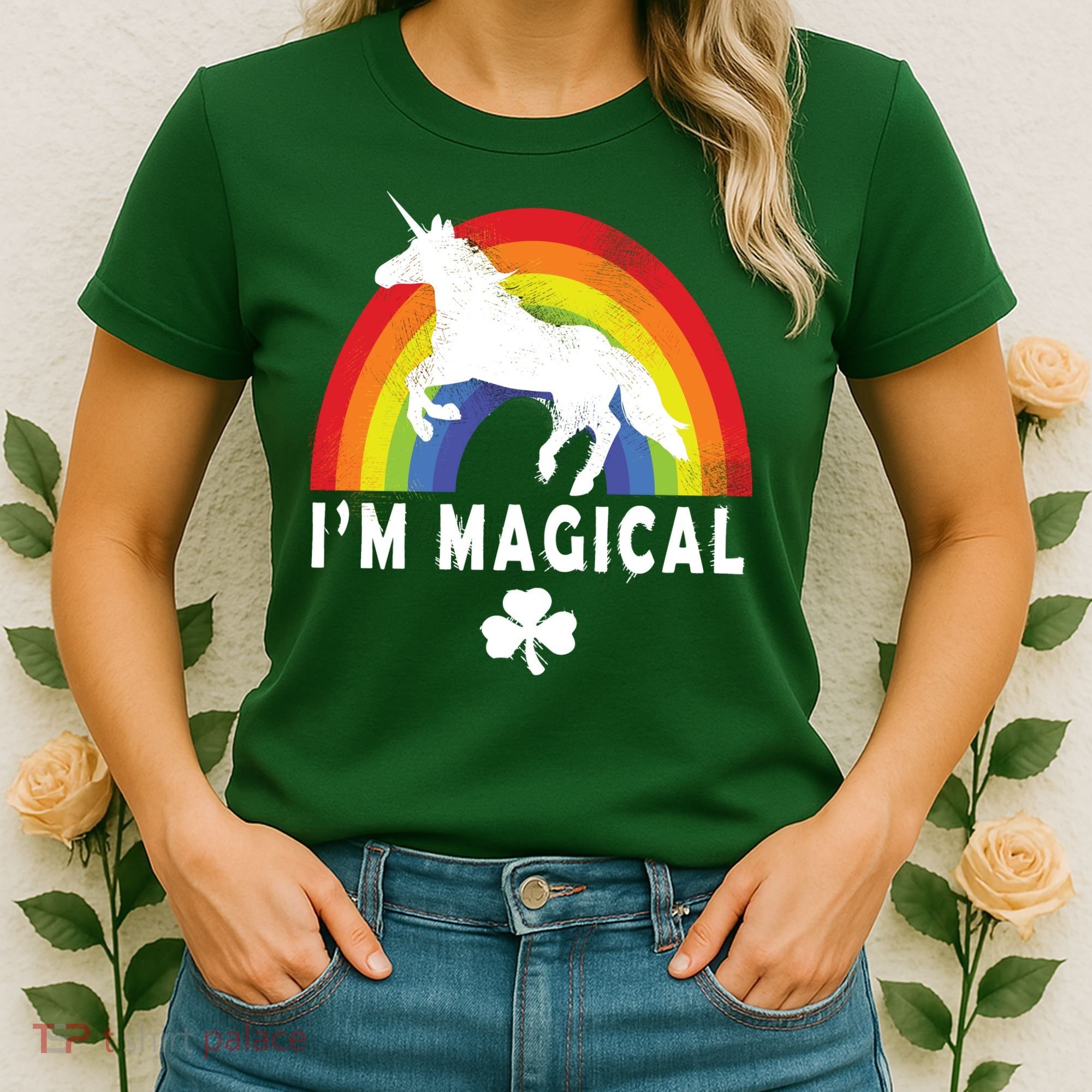 I'm Magical Unicorn Funny St. Patrick's Day Women's T-Shirt