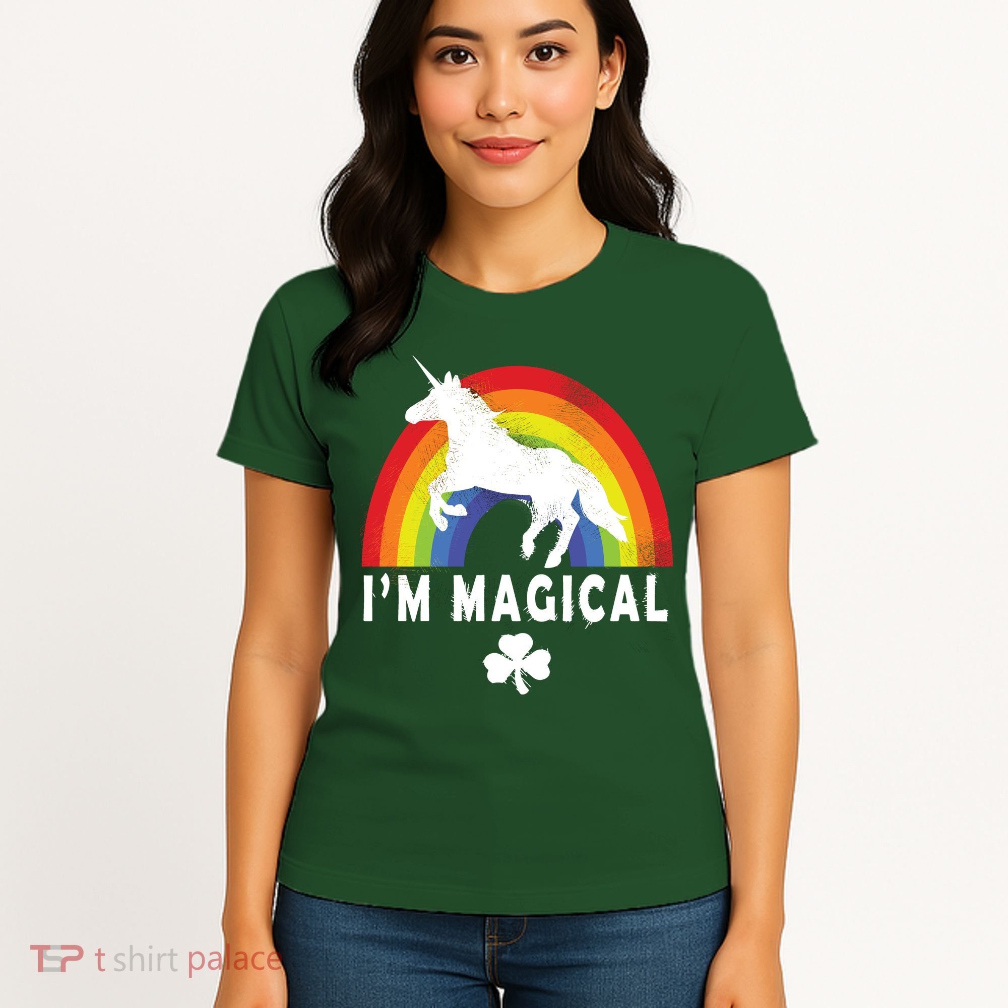 I'm Magical Unicorn Funny St. Patrick's Day Women's T-Shirt