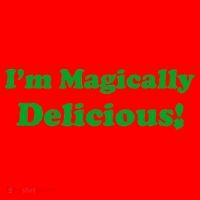 I'm Magically Delicious! Funny St. Patrick's Day Santa Hat thumb 1