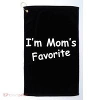 I'm Mom's Favorite Golf Towel thumb 0