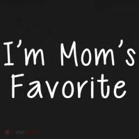 I'm Mom's Favorite Funny Cute Mousepad thumb 1