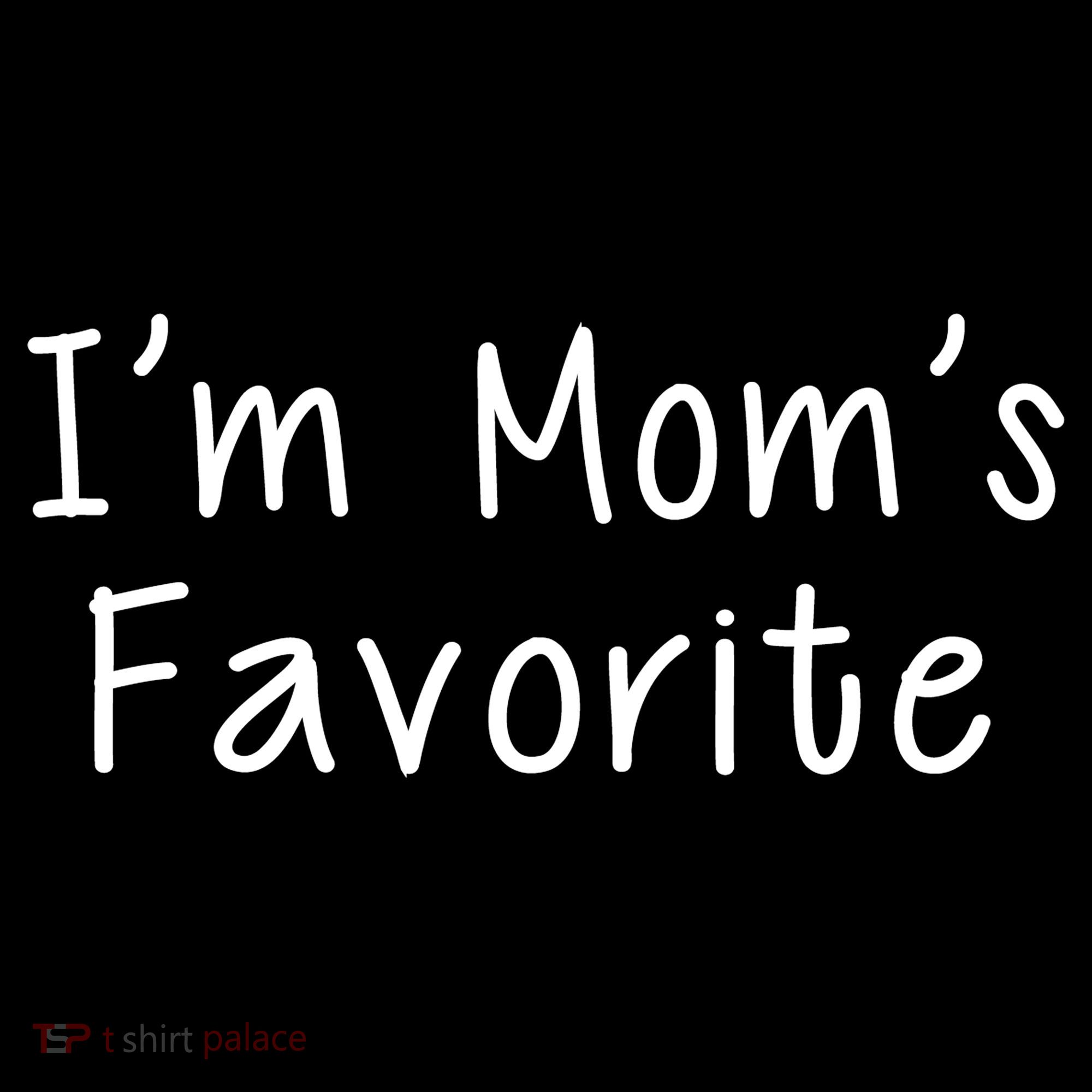 I'm Mom's Favorite Funny Cute Kids Hoodie