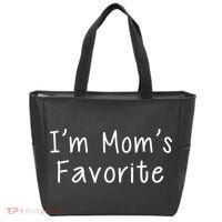 I'm Mom's Favorite Funny Cute Tote Bag thumb 0