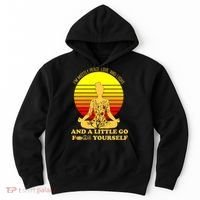 I'm Mostly Peace Love And Light Funny Hoodie thumb 0